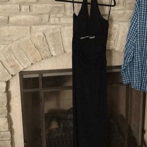 Enfocus Studio Black Backless Dress